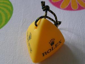 Rolex Boot Segelboot Schlüsselanhänger Keyholder Yacht Yellow BojeKeyring 