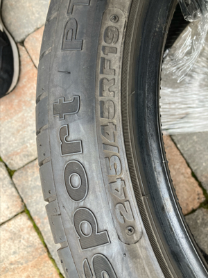 2 x Runflat 245  45 RF19 Bild 3