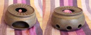 Teeservice aus Keramik (6-teilig) + Stövchen - sehr guter Zustand Bild 4