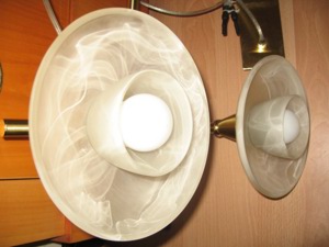 Deckenlampe, 4-flammig, weißmattes Glas Bild 3