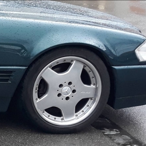 AMG FELGEN  2 TEILIG 18 ZOLL   MERCEDES  GEBRAUCHT  Bild 3