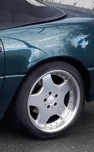 AMG FELGEN  2 TEILIG 18 ZOLL   MERCEDES  GEBRAUCHT  Bild 5