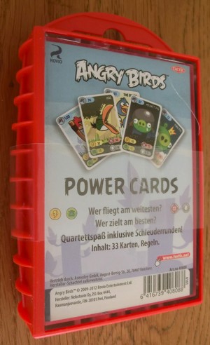 Quartettspiele Angry Birds + Planes, Kartenspiele, Spielkarten Bild 7