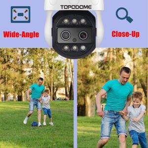 Kamera PTZ Überwachungskamera WLAN mit Dual-Objektiv NEU Bild 5