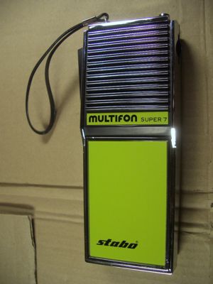 Handfunkgerät Stabo Multifon Super 7 in sehr seltenem grün wie neu! Vintage 70 er Jahre.