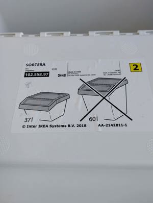 Mülleimer Box von IKEA  Bild 3