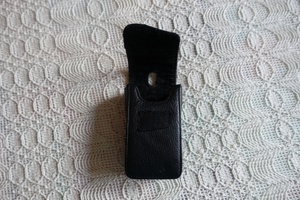 Zubehör Fototasche, schwarz, Leder Bild 4