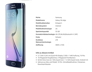 Samsung Galaxy S6 edga Bild 1