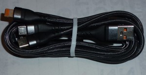 Schnell Ladekabel 3 in 1 6A 100W