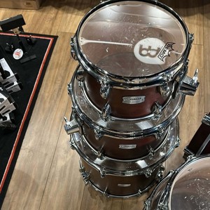Yamaha Tour Custom Maple Drum Kit Chocolate Satin Bild 5