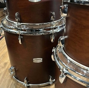 Yamaha Tour Custom Maple Drum Kit Chocolate Satin Bild 2