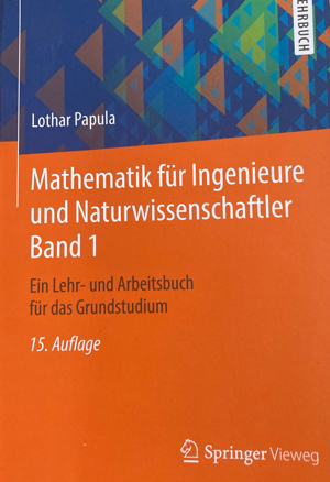 Mathematik für Ingenieure und Naturwissenschaftlicher