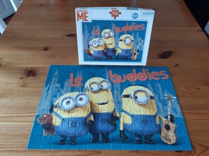 Minions Puzzle, 112 Teile Bild 1