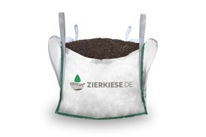 Mutterboden Kompost Rindenmulch Fallschutz Holzhackschnitzel TÜV geprüft im Big Bag Bild 2
