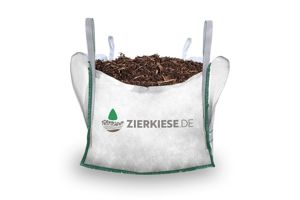 Mutterboden Kompost Rindenmulch Fallschutz Holzhackschnitzel TÜV geprüft im Big Bag Bild 4