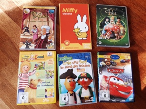 Verschiedene DVDs (Kinderfilme serien) zu verkaufen Bild 1
