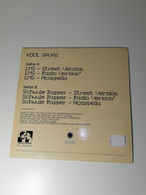 LP Vinyl Platte Kool Savas LMS 1999 Hip Hop Schwule Rapper Bild 3