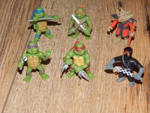 6 Ninja Turtles Figuren,Meister Splinter,NEU,, Bild 2