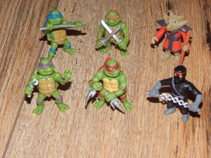 6 Ninja Turtles Figuren,Meister Splinter,NEU,, Bild 1