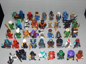44 Ninjago Minifiguren Schlangen,Char,Eis König,Fangdam,NEU Bild 2