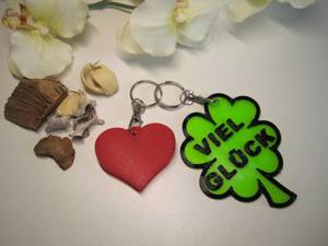 Schlüsselanhänger Herzen zum Valentinstag Isländer Elfen Schmetterlinge Wunschnamen Bild 5