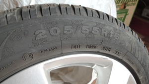 4 Dunlop M+S Reifen 205 55 R16 auf Felge für Ford C MAX Bild 2