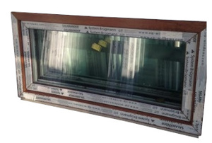 Kunststofffenster, neu auf Lager 120x60cm (bxh) Eiche Gold Bild 1