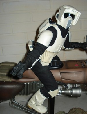 Star wars sideshow scout trooper Bild 4