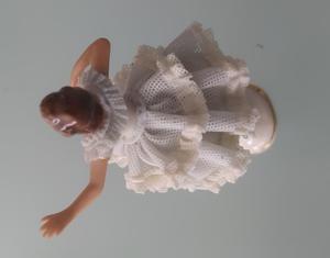 Haushaltsauflösung: Porzellanfigur Tänzerin Ballerina "N" Krone Dresden Nr. 450 8 Bild 4