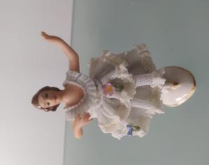 Haushaltsauflösung: Porzellanfigur Tänzerin Ballerina "N" Krone Dresden Nr. 450 8 Bild 1