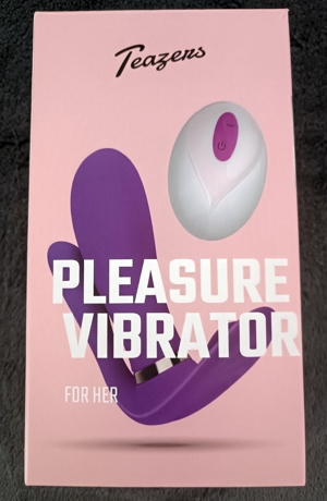 3-fach Vibrator vaginal, anal, klitoral, mit Fernbedienung Bild 1