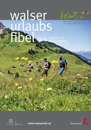 Vorarlberg, Walsserfibel, Reiseführer zu verschenken