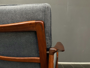IB Kofod Larsen Sessel Danish Design MId Century 60er vintage teak  easy chair wohnzimmer  Bild 7