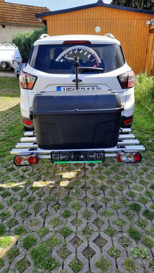 Heckbox & 1er Fahrradträger bzw. 4er Träger oder einen 3er Fahrradträger Mieten   Leihen Bild 2