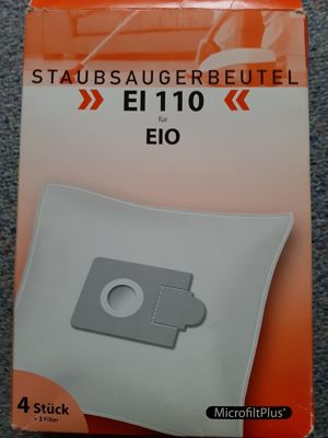 20 Staubsaugerbeutel EI110 für EIO