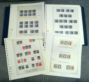 Bund Briefmarken Sammlung Zusammendrucke, Blöcke, Bogen postfr. Bild 2