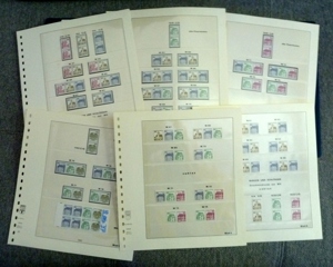 Bund Briefmarken Sammlung Zusammendrucke, Blöcke, Bogen postfr. Bild 6