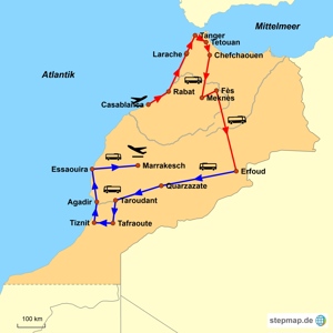 Kostenlosaktion zum E-Book  Reise ins orientalische Königreich Marokko Teil 1  Bild 2