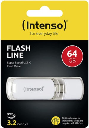 Intenso Speicherstick USB C 3.1 Flash Line 64GB Bild 1
