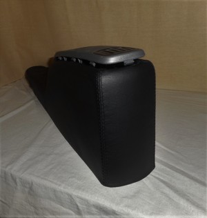 Lederüberzug Schaltabdeckung Smart Fortwo 451 450 echt leder schwarz Bild 3