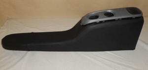 Lederüberzug Schaltabdeckung Smart Fortwo 451 450 echt leder schwarz Bild 2