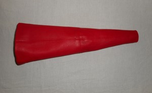 Ledermanschette Handbremshebel Smart Fortwo 450 451 100 % Echt leder Bild 2