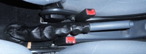Ledermanschette Handbremshebel Smart Fortwo 450 451 100 % Echt leder Bild 7