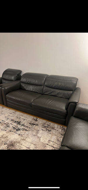 Leder Sofa Bild 1