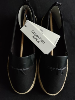 Calvin Klein Espadrilles schwarz GR 37EU neu & ungetragen Bild 1