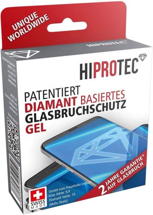 Hiprotec - Schutz vor Displayglas-Bruch - Blue Edition