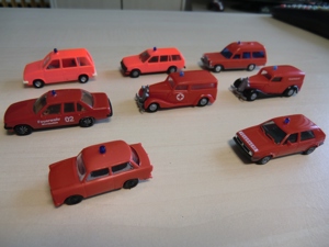 10 Feuerwehr-Modellfahrzeuge Maßstab 1:87 ; Diverse Hersteller Bild 4