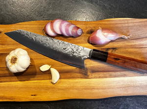 Japanisches Nakiri Küchenmesser Schmiedestahl Kiritsuke-Messer Bild 2