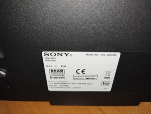 Sony model no KDL-48R555C  Bild 2