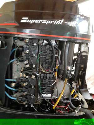 Mercury zweitakt 90 PS SuperSprint Außenbordmotoren Bild 4